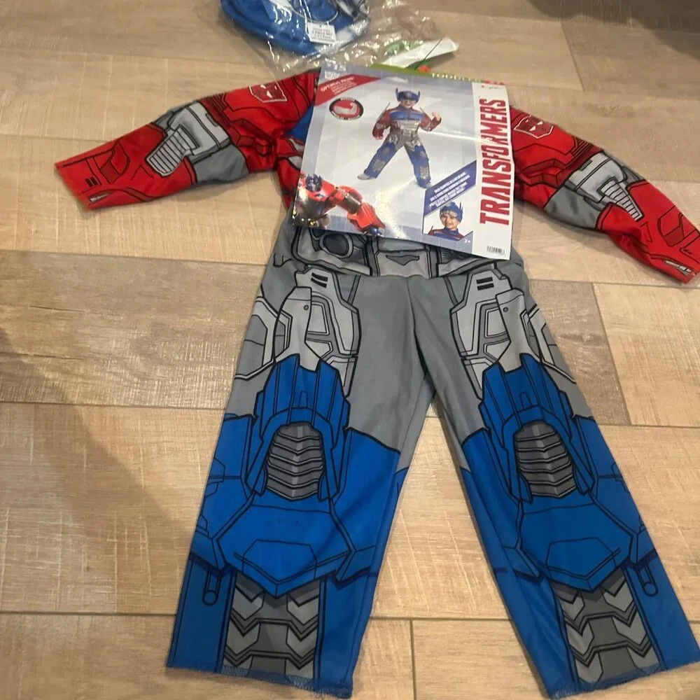 TRANSFORMERS YOUTH KIDS HALLOWEEN COSTUME 2T NEW OPTIMUS PRIME